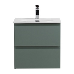 BelBagno Тумба с раковиной Kraft 39-50 подвесная Еловый матовый с раковиной BB-8099-3-50 – фотография-2